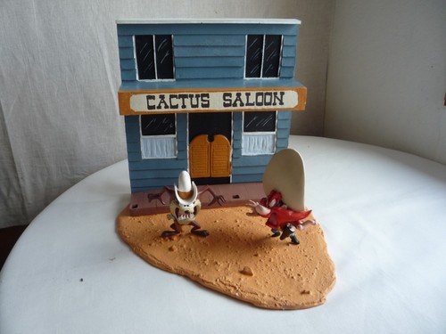 Figurine scène looney tunes - looney,