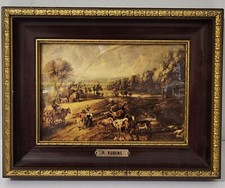 Ancien Tableau En Emaux  P