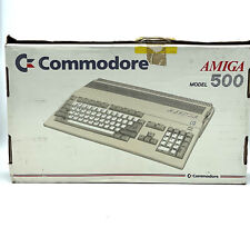 Commodore Amiga 500 Computer Complete In Box Retro Vintage Computing rare#FT3