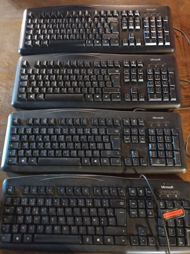 Claviers filaires microsoft - claviers,