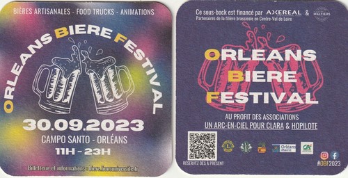Sous bock orleans biere - orleans,