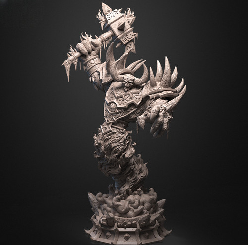 Ragnaros wow figurine - figurine, résine