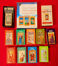 Rare  Lot 10 Jeux de Tarot +