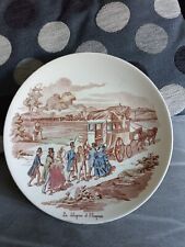 assiette sarreguemines digoin