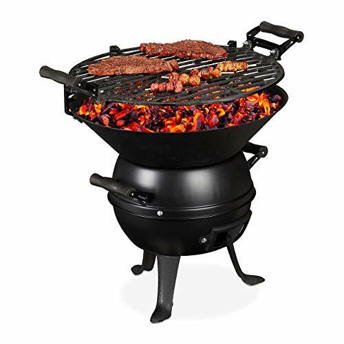Barbecue tonneau fonte acier - fonte,