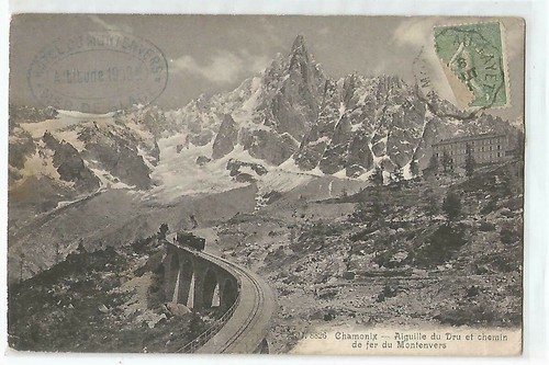 Chamonix aiguille du dru - chamonix,