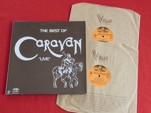2lp caravan live - caravan, (1972/73