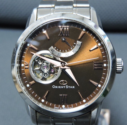 Montre semi squelette orient - semi-squelette,