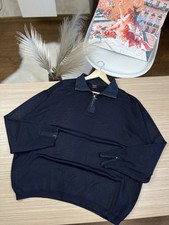 Vintage Paul Shark sweater zip sweatshirt Size XXL