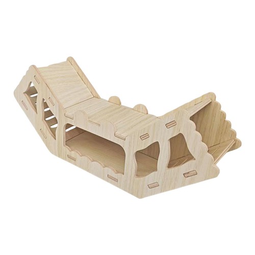 Tunnel pour hamster - ,, rampe