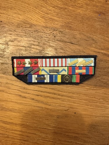 Barrette dixmude médailles