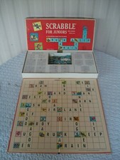 1964 Scrabble For Juniors - Edition Two (Selchow & Righter) ~ Complete