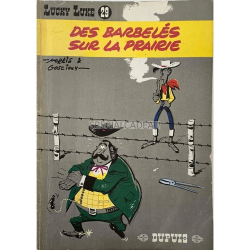 Lucky luke des - -, barbelés