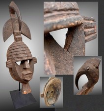 Art Tribal Africain Ancien Masque BOBO Burkina Old Mask Africa circa 1900/1920