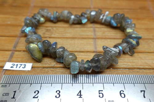 Baroque labradorite bracelet - labradorite,