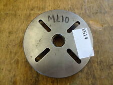 Myford ML10 6" face plate / cast iron
