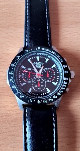 Montre quartz cadran rond - montre,