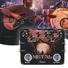 Pédale d'effet guitare Rowin Metal Distortion qualité sonore et réponse supé