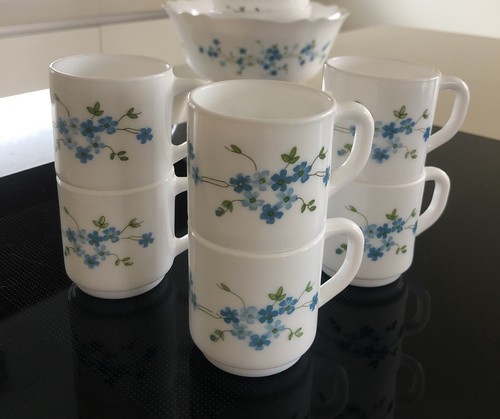 Lot tasses café arcopal - à,