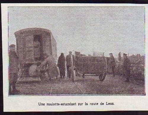 1919 une roulotte - , --