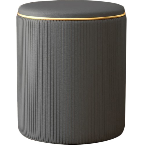 Pouf conteneur simili cuir - pouf, en