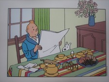 Ancien ex-libris Moulinsart /