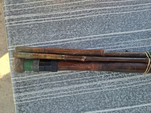 Ancienne canne pêche en - pêche,