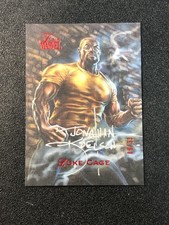 2023 Flair Marvel Flairium Artist Auto 09/33 Luke Cage Jonathan Koelsch 