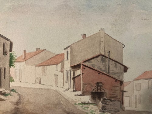 Belle peinture aquarelle - peinture,