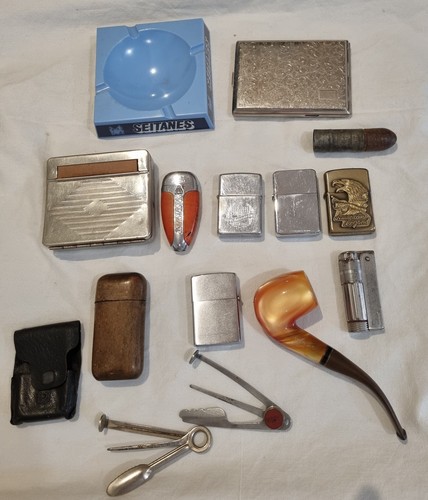 Lot objets fumeur - lot,