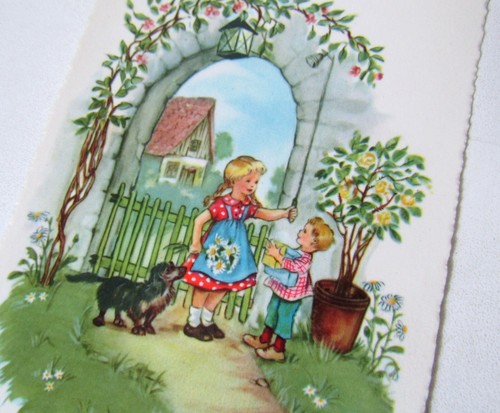 Ancienne carte postale - carte,