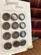 Plaquettes Boutons Mercerie & Magasin Mode Costume & Vêtement Art Nouveau N 5