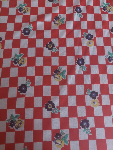 Tissu vintage vendu mètre - tissu, au