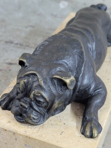 Sculpture bronze statue - bronze,