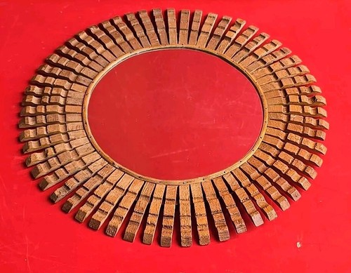 Miroir soleil ancien - miroir,