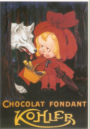 Onwy carte postale chocolat - carte,