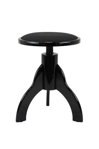 Tabouret piano rond noir - piano,,