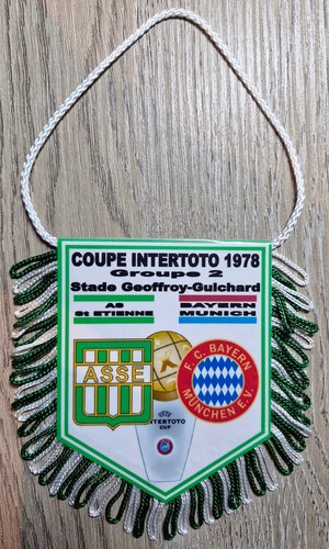 Fanion coupe intertoto 1978 - coupe,
