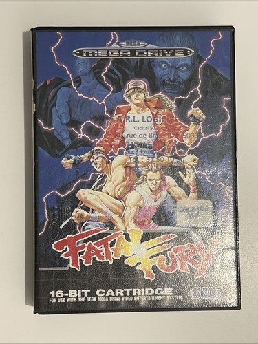 Fatal fury sega - fury, megadrive