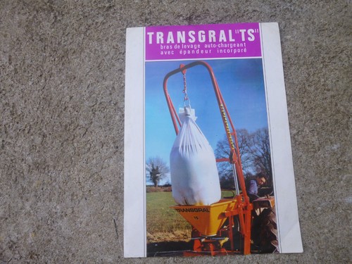 Prospectus bras levage - bras,