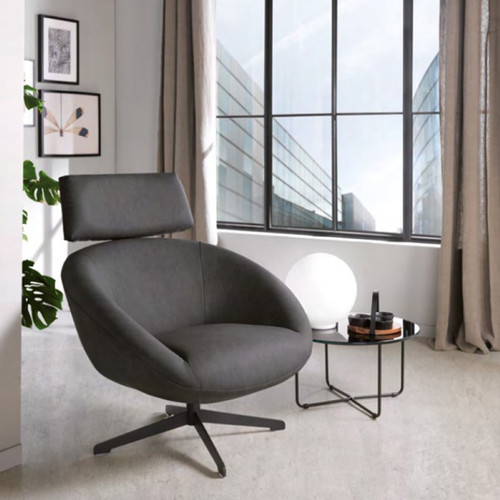 Fauteuil pivotant simili - pivotant,