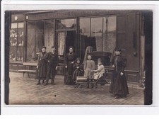 SENS ?: photo card of a rouennerie (store - children's car - toy) tr