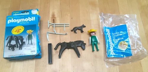 Vintage playmobil farmer and - vintage,