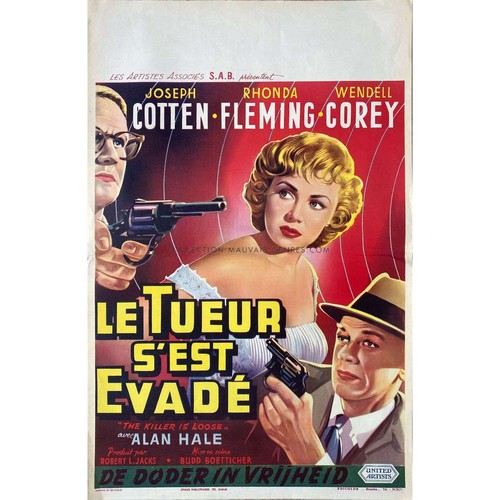 Tueur est evade affiche - tueur, s'est