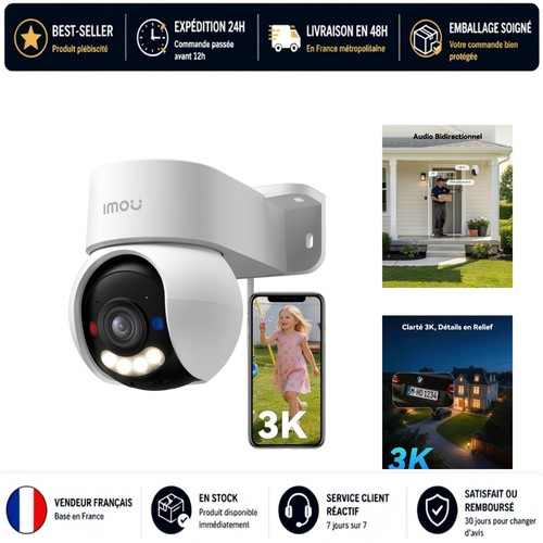 Imou caméra surveillance - surveillance, wifi