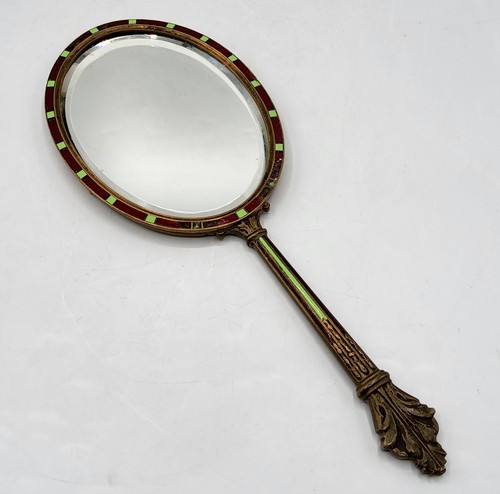 Miroir biseauté face main - biseauté,