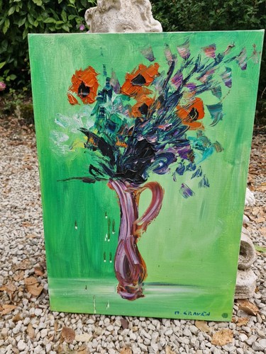 Peinture moderne huile sur - moderne,