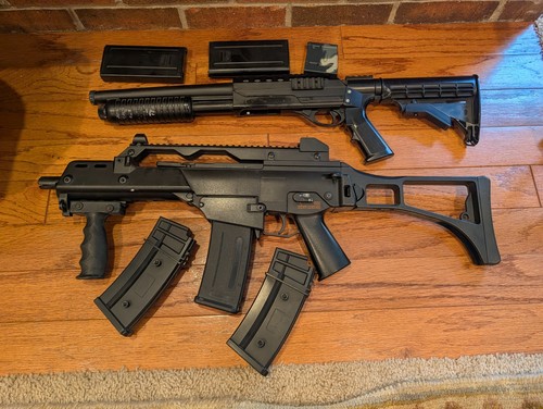G36 aeg and - aeg, remington