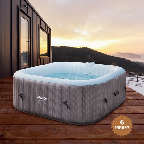 Arebos spa gonflable - spa,
