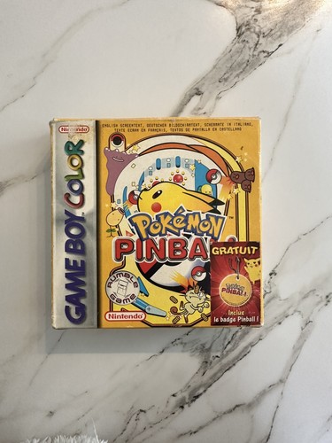 Pokémon pinball gbc complet - gbc,